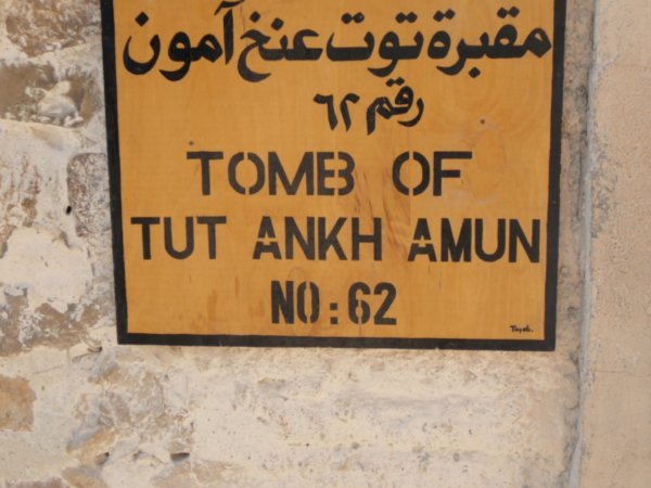 Tomb of Tutankhamun at Valley of the Kings
