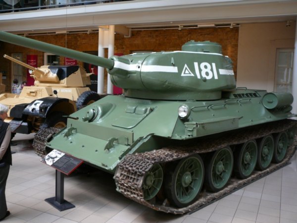 32 tonne T34 Russian Tank