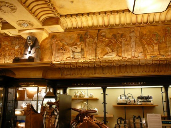 More of the Egyptian Hall at Harrods