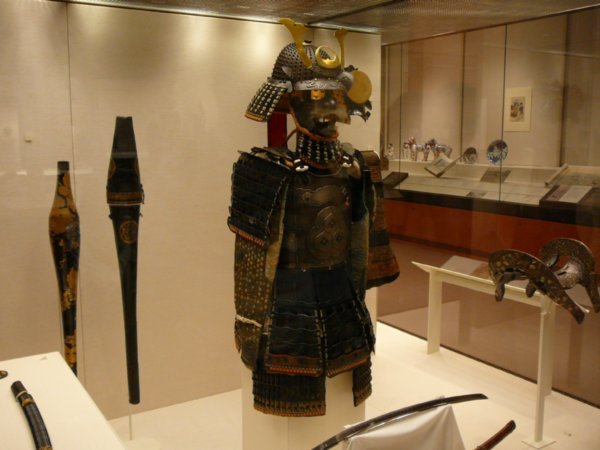 Samurai Armour in the Japan Wing of the British Museum