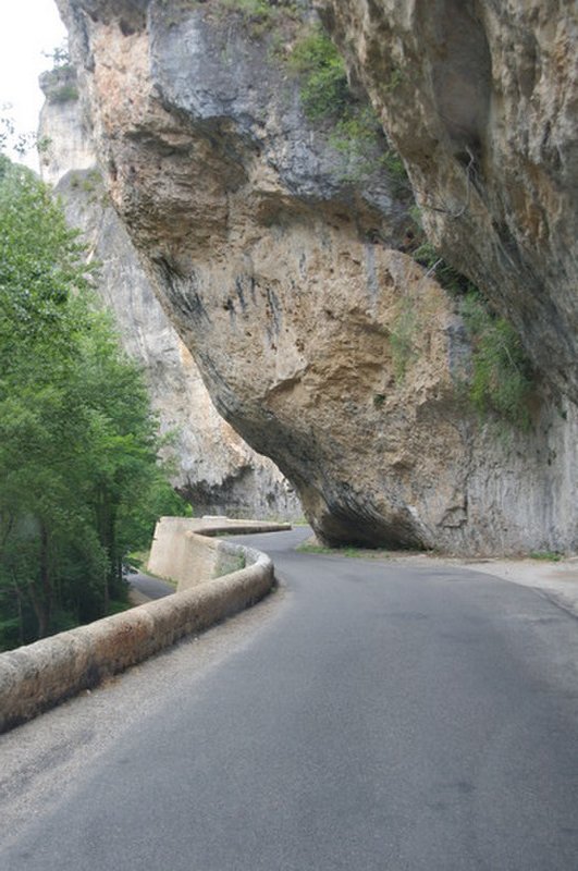 The Road Through Gorges du Tarn