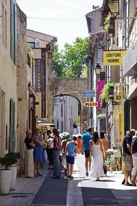 Street in the Town of Saint-Remy-de-Provence