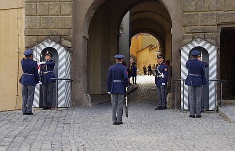 Changing of the Guard at Prague Castle