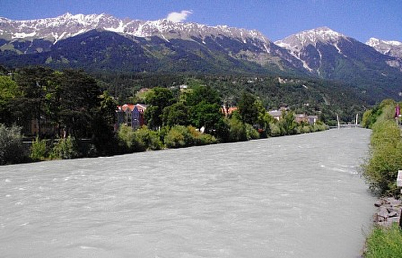 Wipptal River in Innsbruck