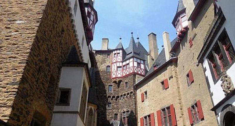 The Courtyard Inside Burg Eltz