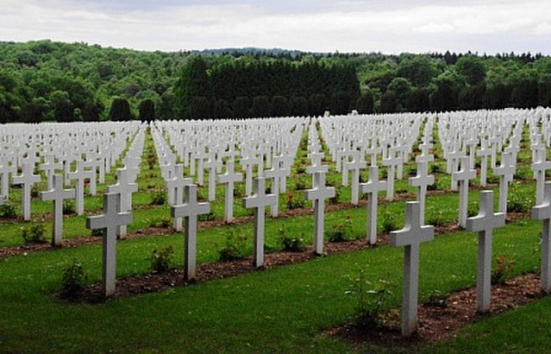 Portion of the 13,000 Crosses at the French 