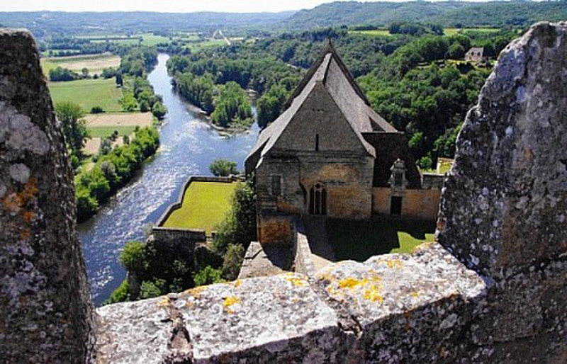 The View From Beynac Castle 
