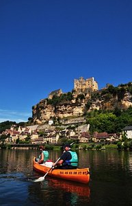 Beynac Castle Sits High Above the River 
