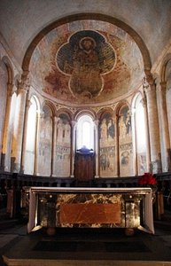 Inside of Church in Saint-Lizier