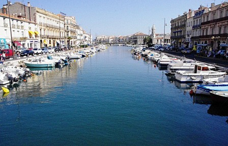 The Canal At Sete in Front  of our Hotel