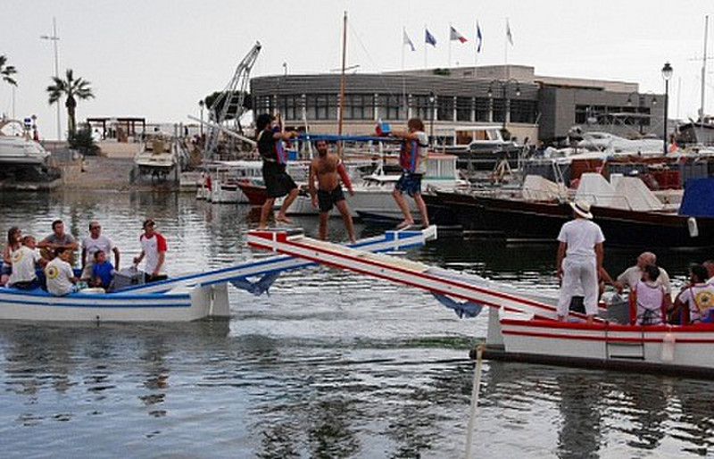 Water Jousting in Cassis Port