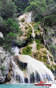 Waterfall in Gorge Verdon