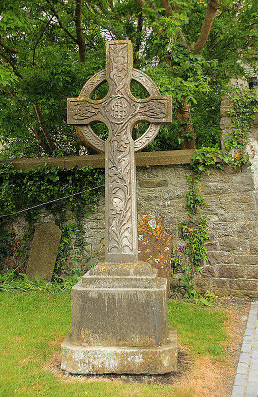 Croix celtique au cimeti&egrave;re