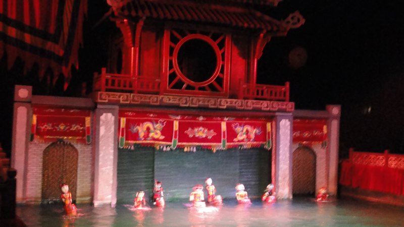 Hilarious and wonderous Water Puppet show in Hanoi