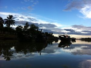 Sunset cruise to cooking class in Hoi An