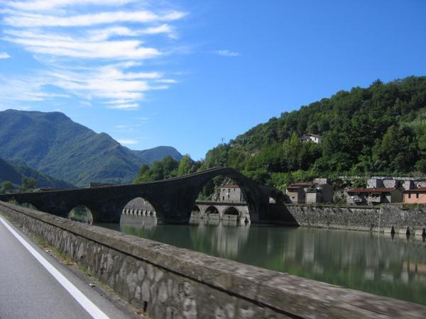 "Devil's Bridge" in Bagna Di Lucca