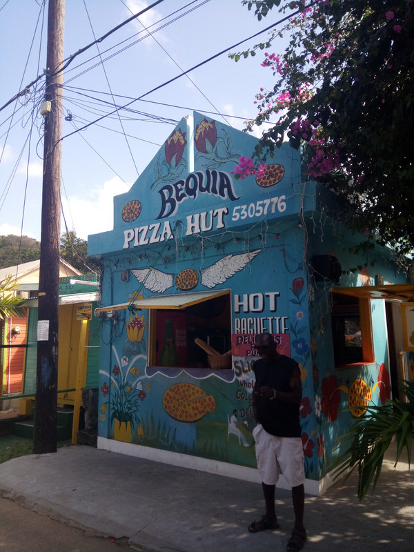 Bequia's Pizza Hut!