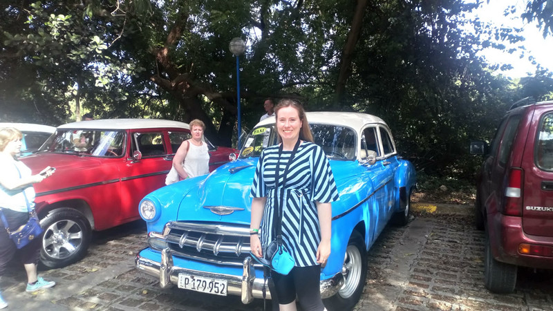 Classic car ride, Havana