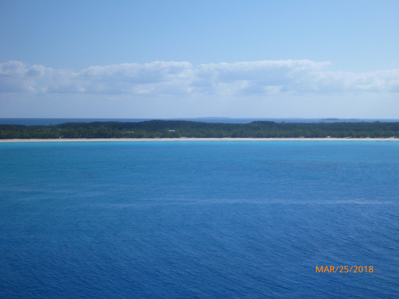 Half Moon Cay From Our Ship