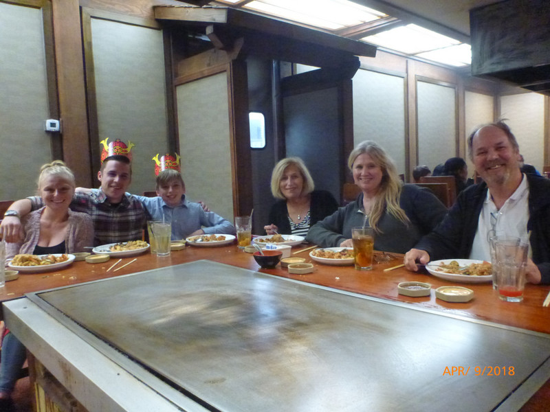 Nice Dinner at Shogun Kobe