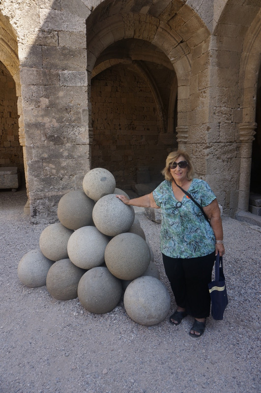 Checking these cannonballs