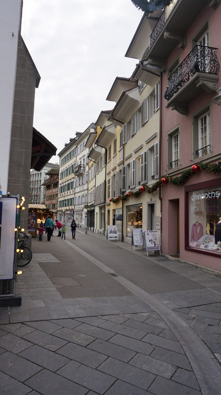 Streets of Lucerne, Switzerland. 