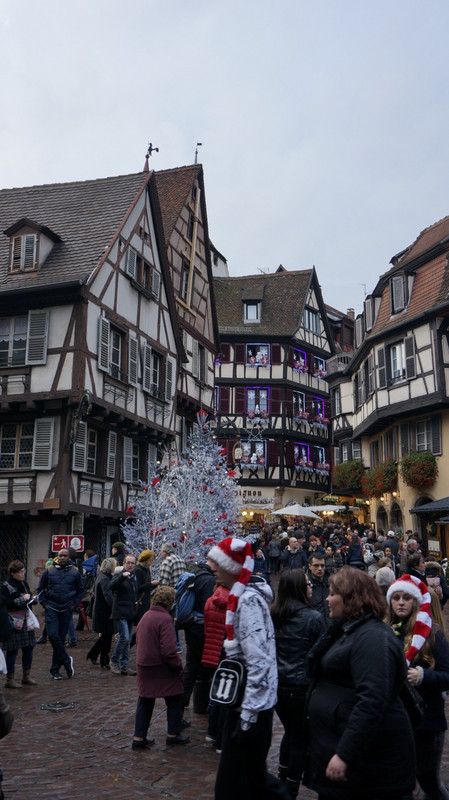 The Christmas Market in Colmar. 