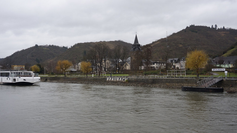 The Place Where we are Docking at Braubach. 