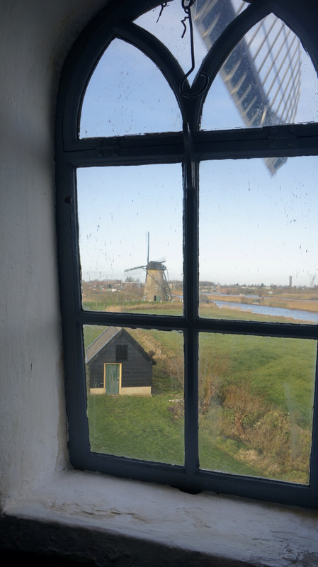Nice View from Inside of the Working Windmills. 