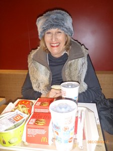 At McDonald&#39;s, Amsterdam. 