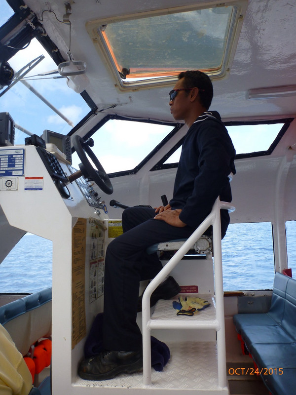 Tender Pilot in Command Towards Dravuni Island. 