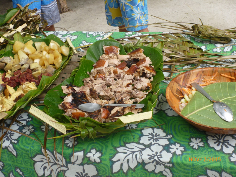 Some of the Traditional Food Served For Lunch. 
