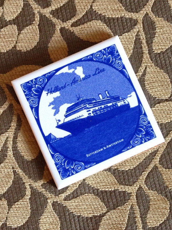 Our Mariner&#39;s Society Souvenir Tile From HAL