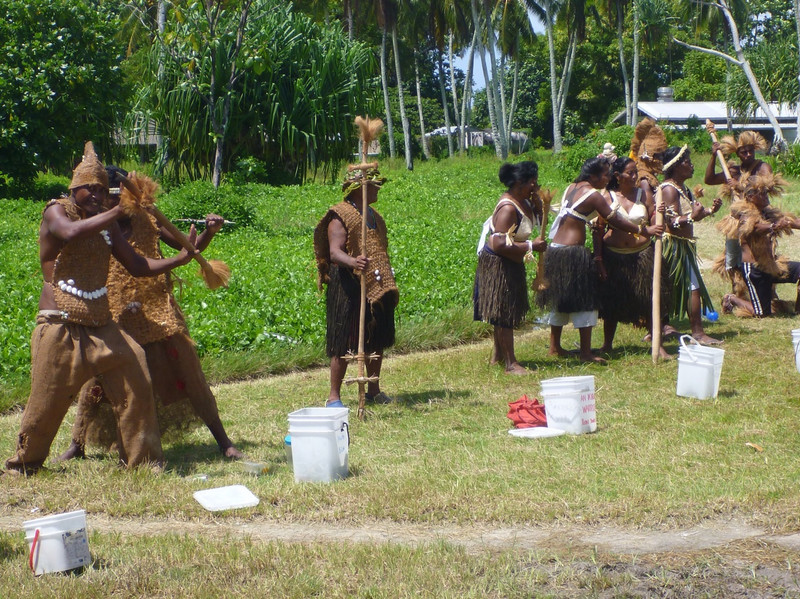 Our Welcome Committee  in Full Dress. Just Add $$