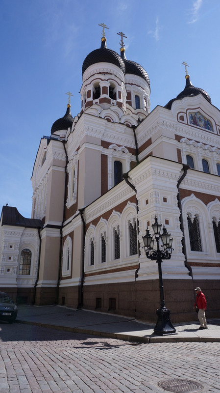 Church in Tallinn. Note Russian Influence. 