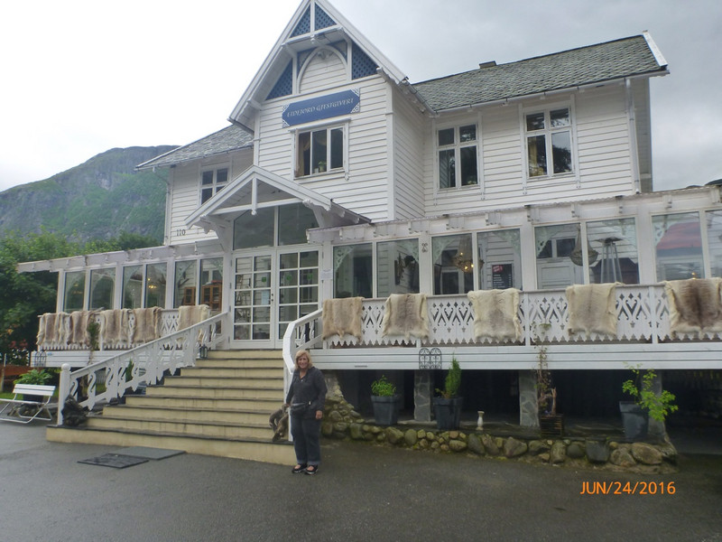 Our Hotel for Tonight, the Eidfjord Gjestgiveri. 