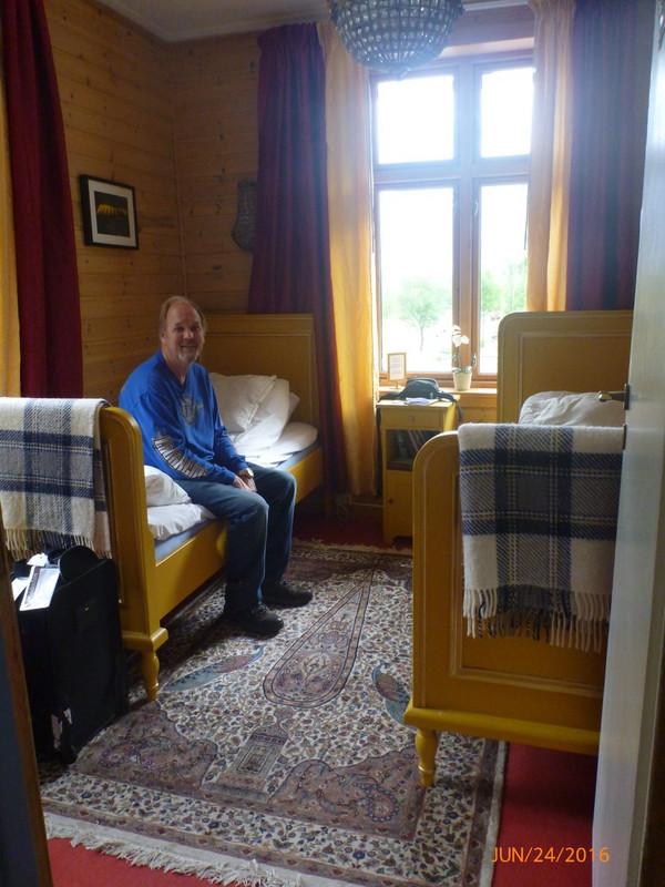 Our Room at the B &amp; B Outside Eidfjord. 