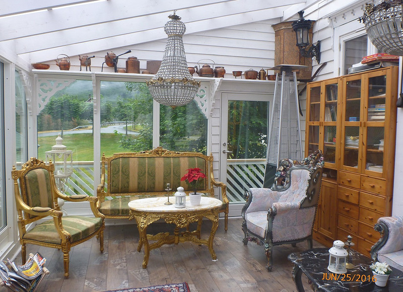 Sun Room at our B&amp;B in Eidfjord
