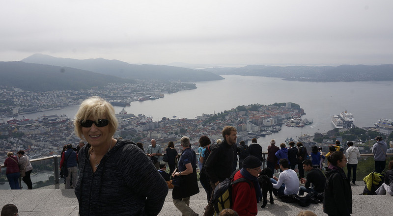 That&#39;s Mom Up Above Bergen, Norway