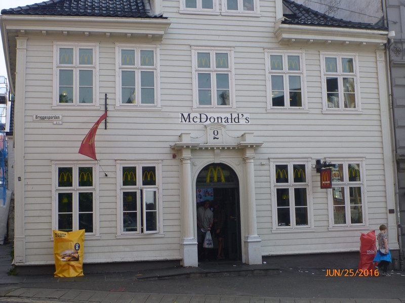 The Local McDonald&#39;s in Bergen, Norway. 