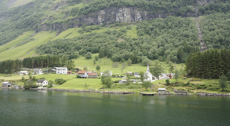 Small Village on the Fjord