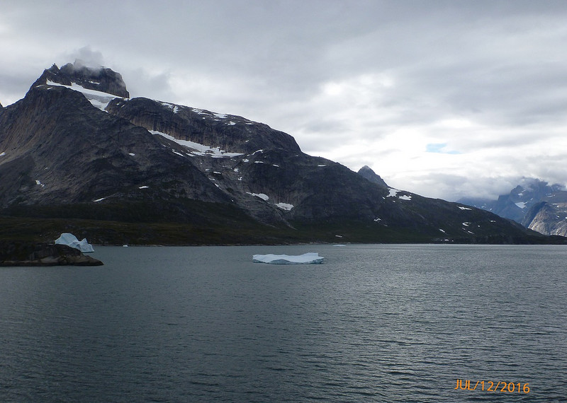A Few Icebergs Floating By
