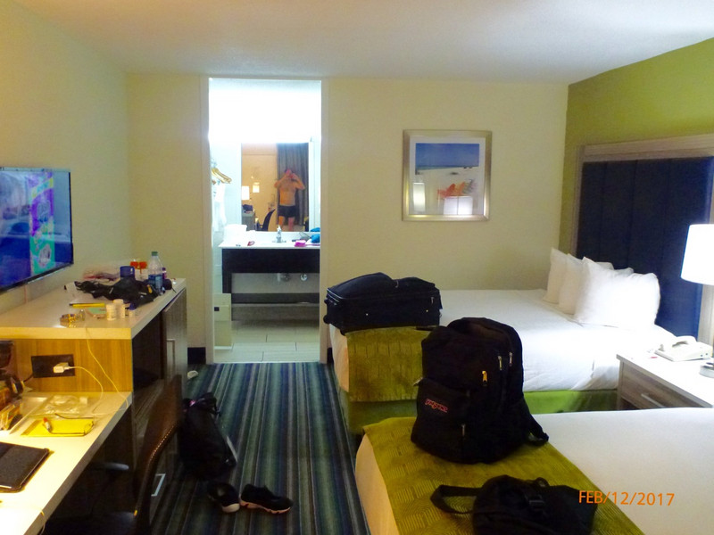 Our Room at the Ramada. Comfortable. 