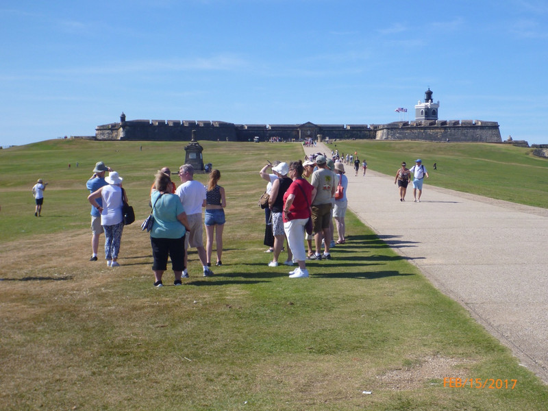 Our Walk to the San Juan Fort