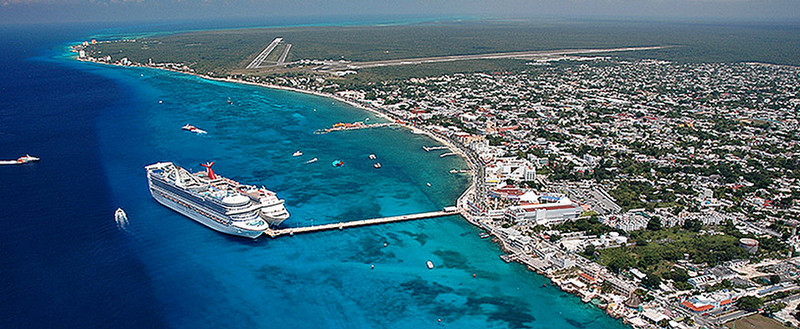 Cruise Port in Cozumel