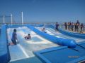 The Kid Checks Out the FlowRider. No Way, He Say