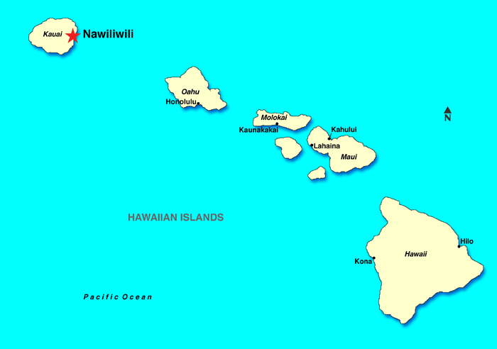 Nawiliwili Map