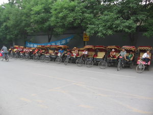 Taxis in Peking
