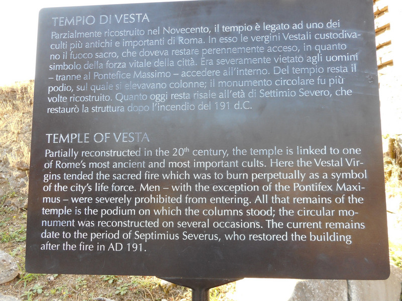 190904 7 Temple of Vesta
