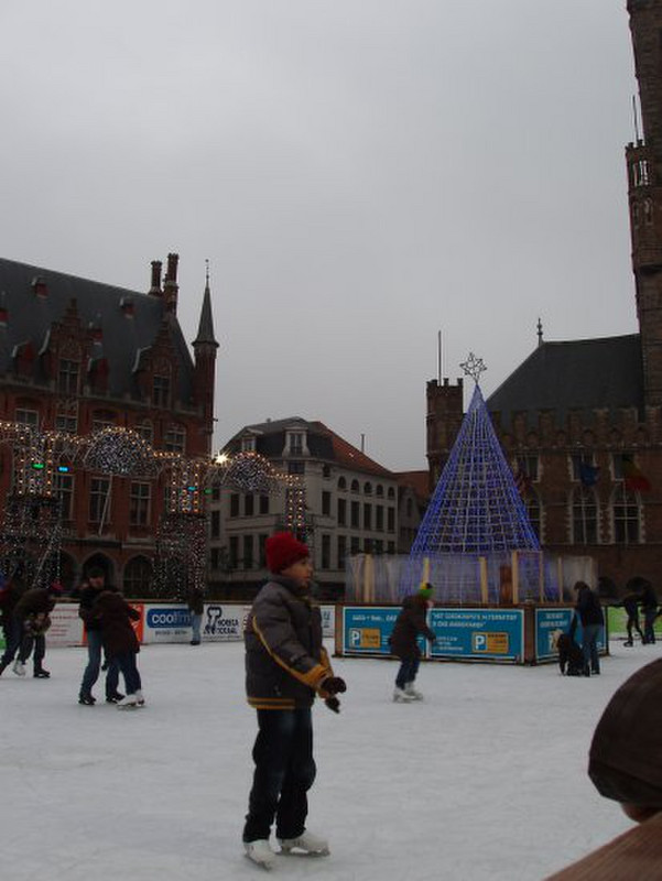Ice Skateing on Market Square